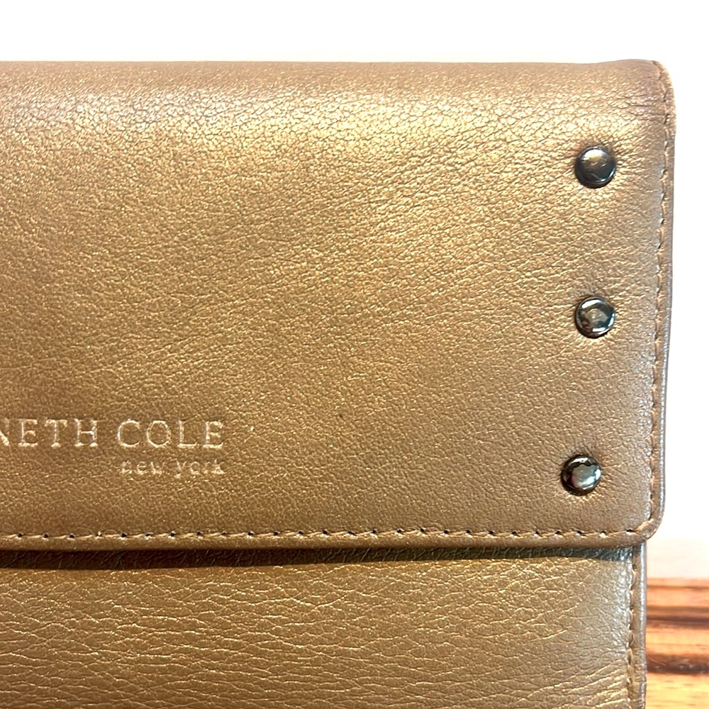 Kenneth Cole New York Leather Wallet- Vintage - Picture 4 of 11